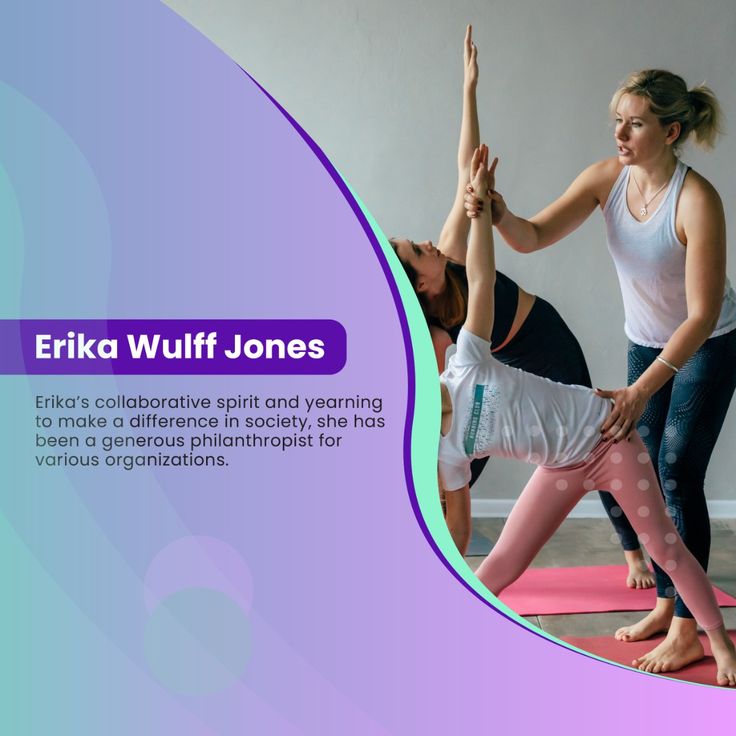 Erika Wulff Jones leading a yoga session at New Order Yoga